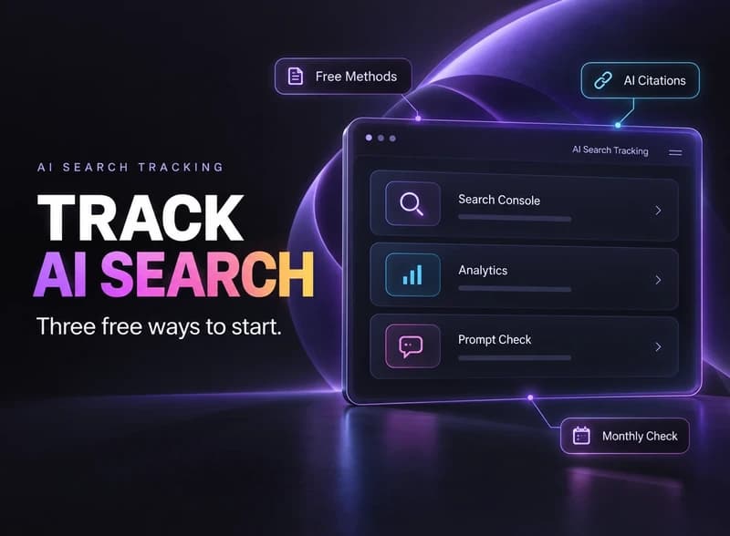 AI Search Tracking: 3 Free Ways to Start