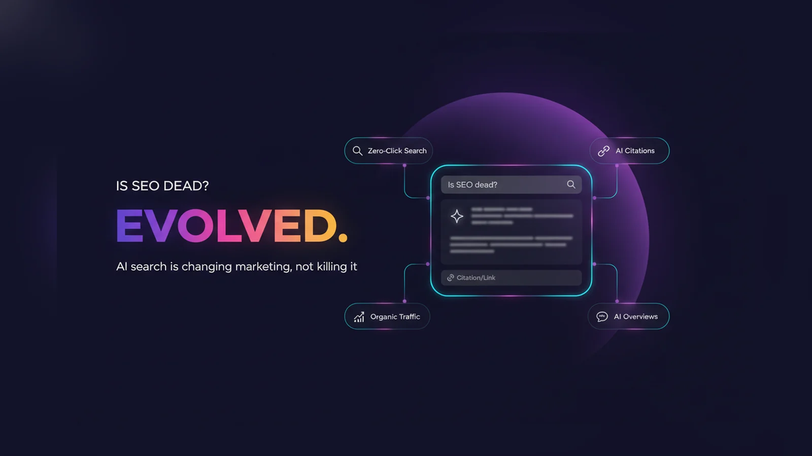 Is SEO Dead? How AI Search Is Changing (Not Killing) Search Marketing