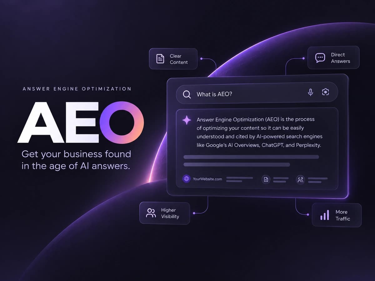 What is AEO (Answer Engine Optimization)? A Plain-English Guide