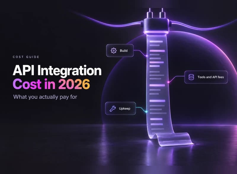 API Integration Cost in 2026: What You Pay For