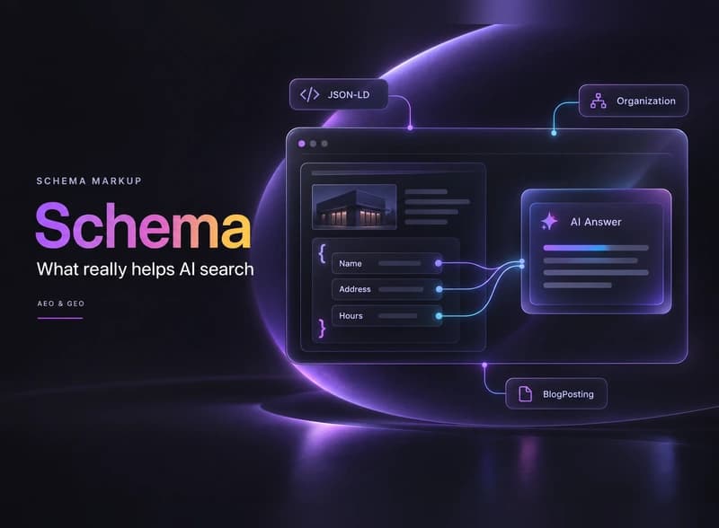 Schema Markup for AI Search: What Really Helps